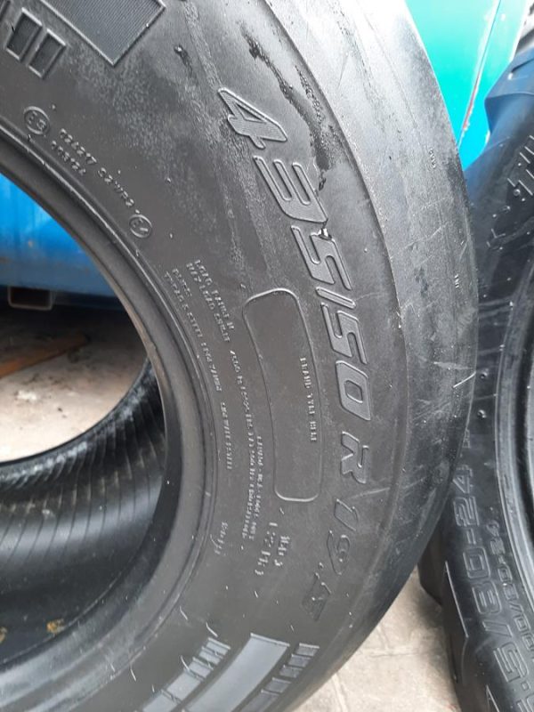 Opona używana ciężarowa 435/50R19.5 PIRELLI ST01; 800zł C2529 - obrazek 3