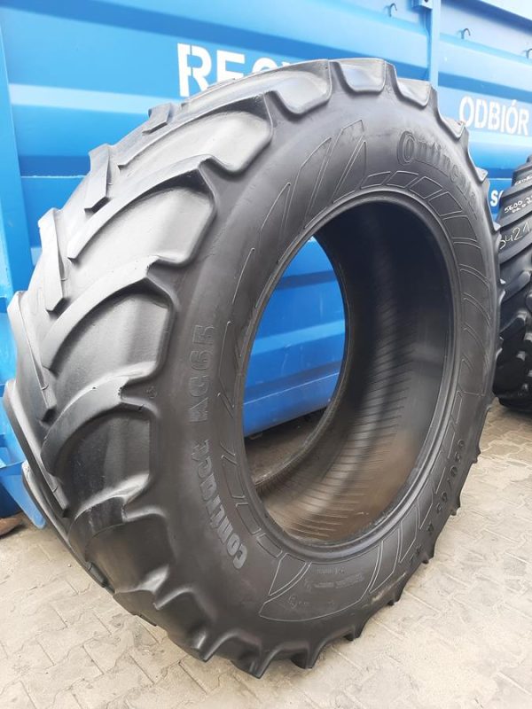 Opona używana rolnicza 650/65R42 CONTINENTAL CONTRACT AC65 700zł W4512 - obrazek 2