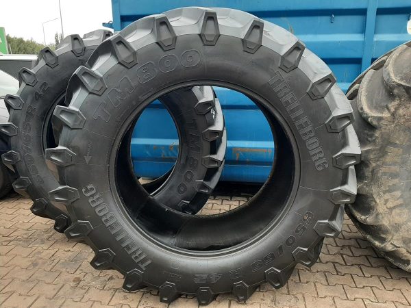 2x Opona używana rolnicza 650/65R42 TRELLEBORG TM800; 3900zł W4515 - obrazek 2