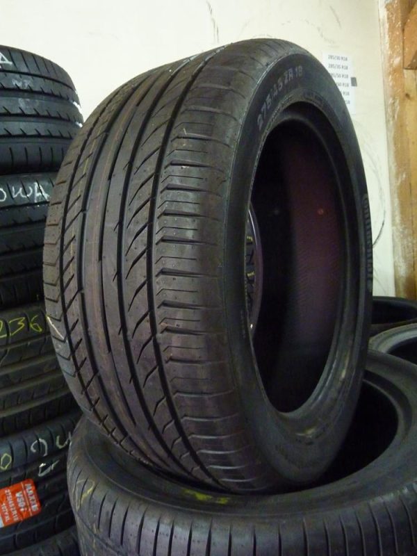 4x Opona nieużywana letnia 275/45R18 CONTINENTAL SPORTCONTACT A2774 - obrazek 5