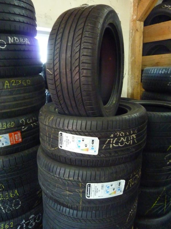 4x Opona nieużywana letnia 275/45R18 CONTINENTAL SPORTCONTACT A2774 - obrazek 9