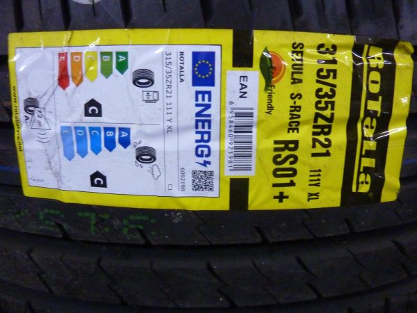 4x Opona nieużywana letnia 315/35R21 ROTALLA SETULA RS01 A3425