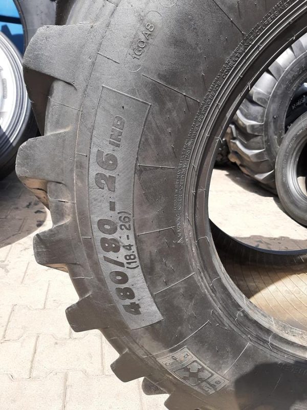 Opona używana przemysłowa 480/80-26 18.4-26 MICHELIN POWER CL 1200zł W4525 - obrazek 3