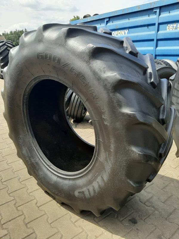 Opona używana rolnicza 600/65R28 MITAS RD-03; 900zł W4527 - obrazek 10