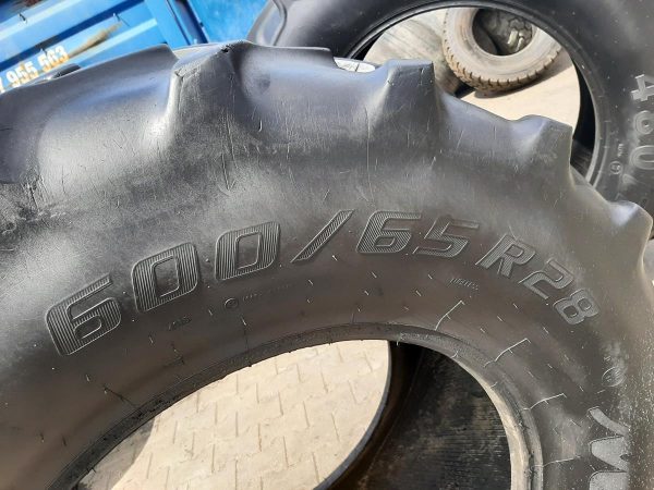 Opona używana rolnicza 600/65R28 MITAS RD-03; 900zł W4527 - obrazek 3