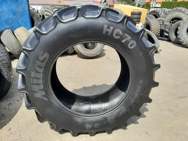 Opona używana rolnicza 480/70R34 MITAS HC70; 1700zł W4528 - obrazek 2