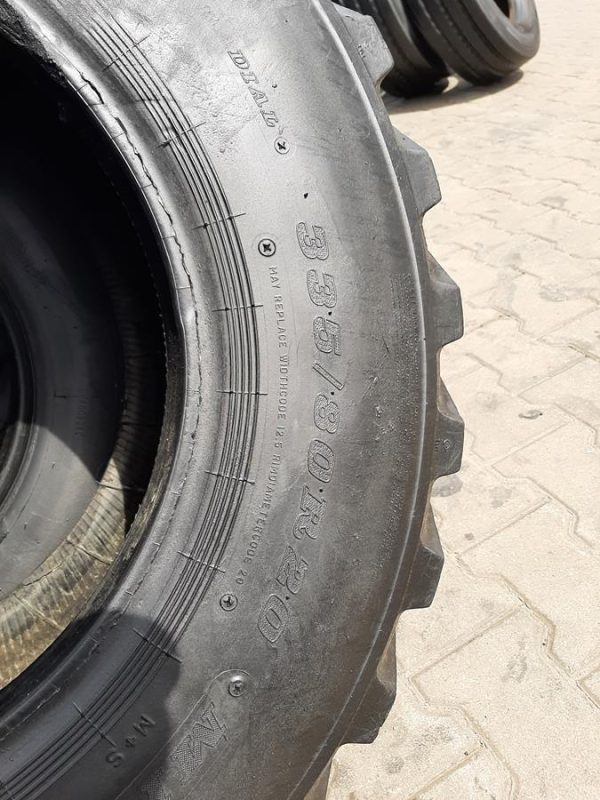 Opona używana przemysłowa 335/80R20 DULOP SP T9; 500zł W4531 - obrazek 3