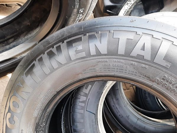 2x Opona używana ciężarowa 245/70R17.5 CONTINENTAL HTR2 300zł C2537 - obrazek 9