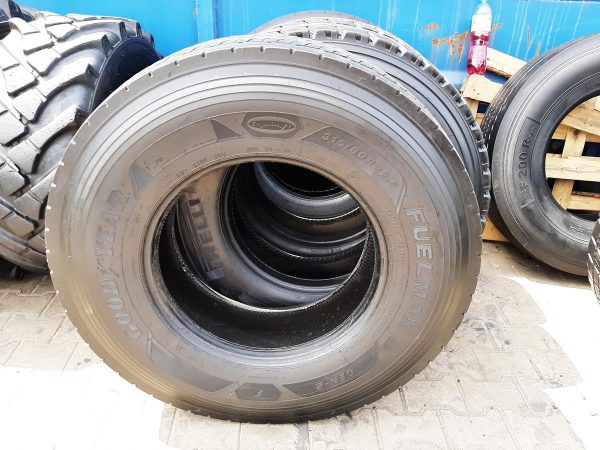 Opona używana ciężarowa 315/80R22.5 GOODYEAR FUELMAX D 600zł C2541 - obrazek 2