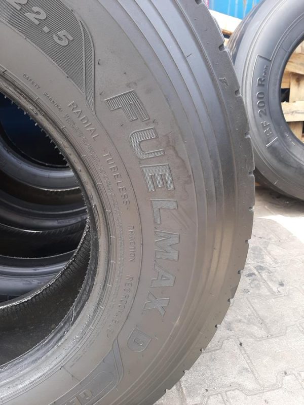 Opona używana ciężarowa 315/80R22.5 GOODYEAR FUELMAX D 600zł C2541 - obrazek 9