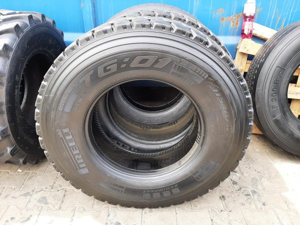 Opona używana ciężarowa 315/80R22.5 PIRELLI TG 01; 600zł C2542 - obrazek 2