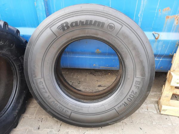Opona używana ciężarowa 315/80R22.5 BARUM BF 200 ROAD 500zł C2544 - obrazek 2