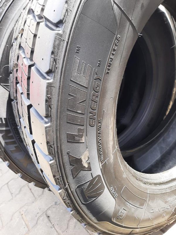 4x Opona używana ciężarowa 315/60R22.5 MICHELIN 300zł(szt.) C2546 - obrazek 9