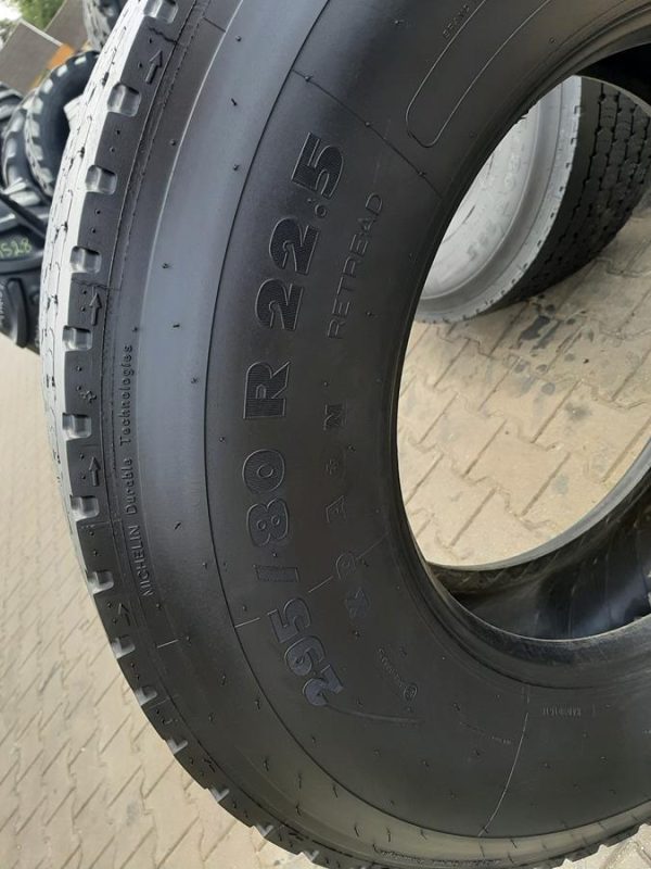 Opona używana ciężarowa 295/80R22.5 MICHELIN X COACH XDA+N 500zł C2548 - obrazek 3