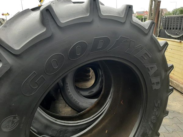 Opona używana rolnicza 520/70R34 GOODYEAR DT812; 1100zł W4532 - obrazek 3