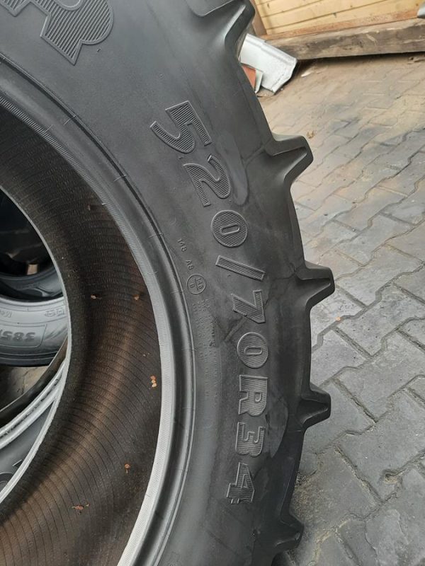Opona używana rolnicza 520/70R34 GOODYEAR DT812; 1100zł W4532 - obrazek 10
