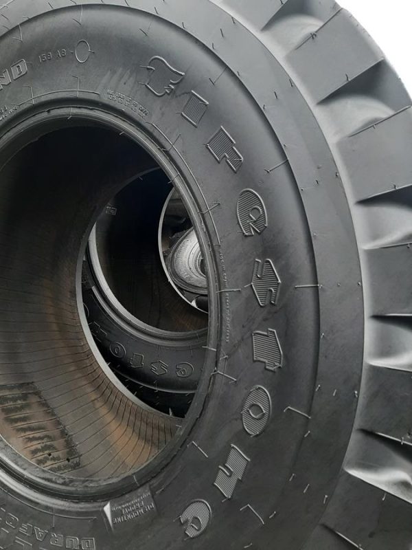 2x Opona używana przemysłowa 460/70R24 FIRESTONE UTILITY DURAFORCE 1000zł W4534 - obrazek 3