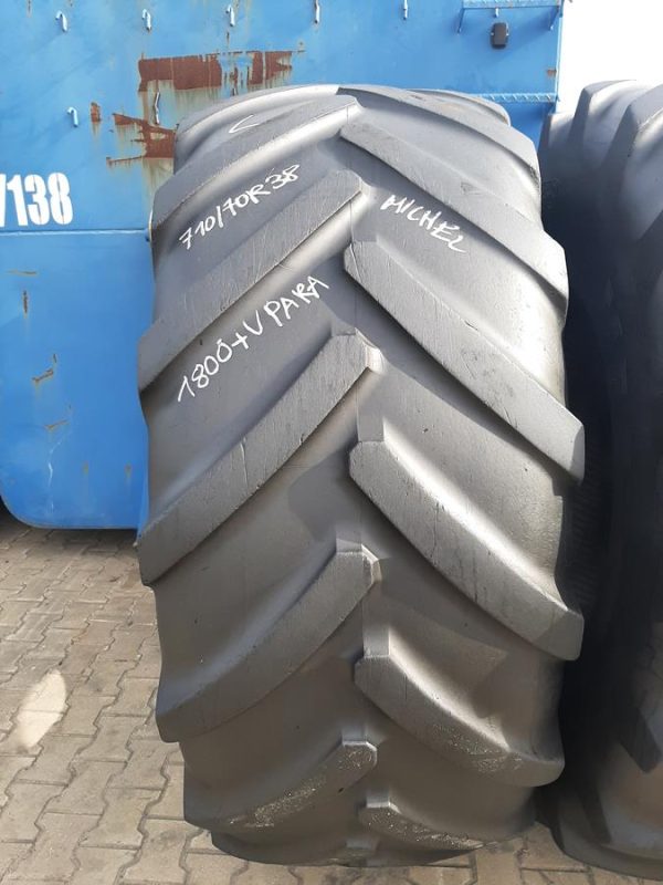 2x Opona używana rolnicza 710/70R38 MICHELIN MACH XBIB 900zł W4540 - obrazek 4