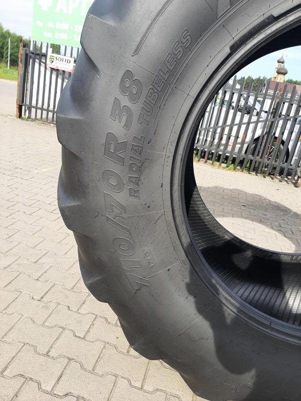 2x Opona używana rolnicza 710/70R38 MICHELIN MACH XBIB 900zł W4540 - obrazek 10