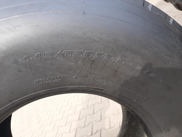 Opona używana ciężarowa 445/65R22.5 FALKEN GI378; 1000zł C2549 - obrazek 3