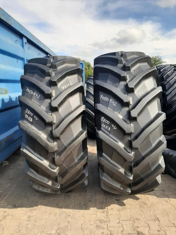 2x Opona używana rolnicza 710/70R42 TRELLEBORG TM900; 4900zł W4546