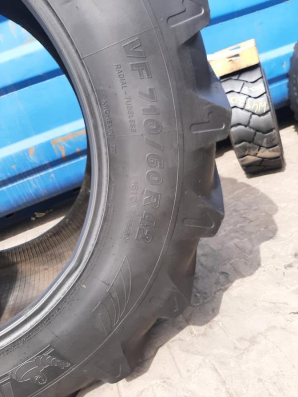 Opona używana rolnicza 710/60R42 MICHELIN XEOBIB 1900zł W4554 - obrazek 3