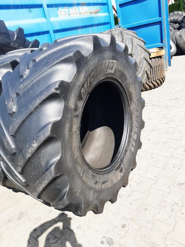 2x Opona używana przemysłowa 600/65R28 MICHELIN MACH XBIB 400zł W4555 - obrazek 8