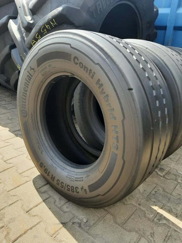 Opona używana ciężarowa 385/55R19.5 CONTINENTAL CONTI HYBRID HT3 300zł C2559 - obrazek 2