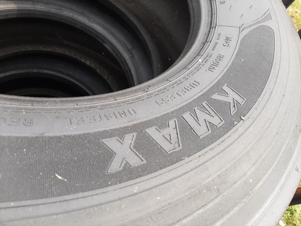 Opona używana ciężarowa 385/65R22.5 GOODYEAR K MAX T HL 250zł C2563 - obrazek 8