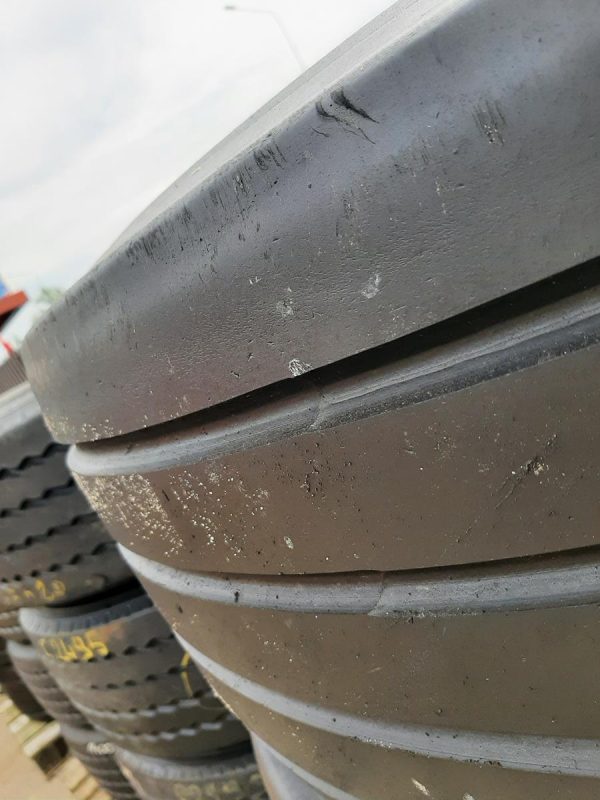 Opona używana ciężarowa 385/65R22.5 GOODYEAR K MAX T HL 250zł C2563 - obrazek 5