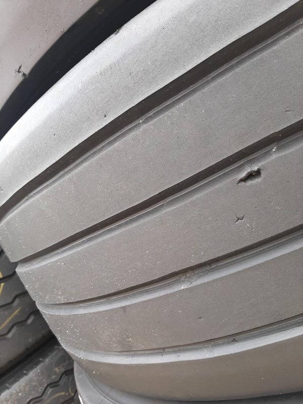 Opona używana ciężarowa 385/65R22.5 GOODYEAR K MAX T HL 250zł C2563 - obrazek 7