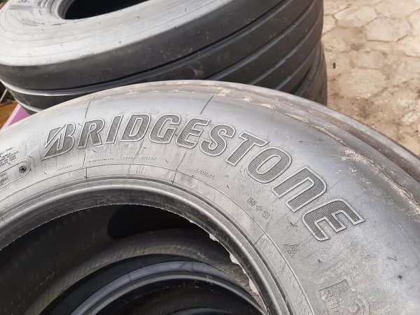 2x Opona używana ciężarowa 385/65R22.5 BRIDGESTONE DURAVIS R-TRAILER 002 250zł C2565 - obrazek 9