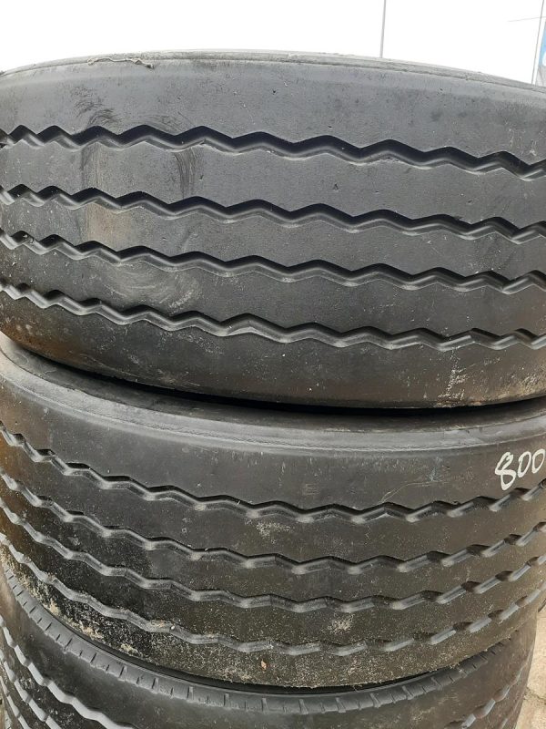 2x Opona używana ciężarowa 385/65R22.5 BRIDGESTONE DURAVIS R-TRAILER 002 250zł C2565 - obrazek 10