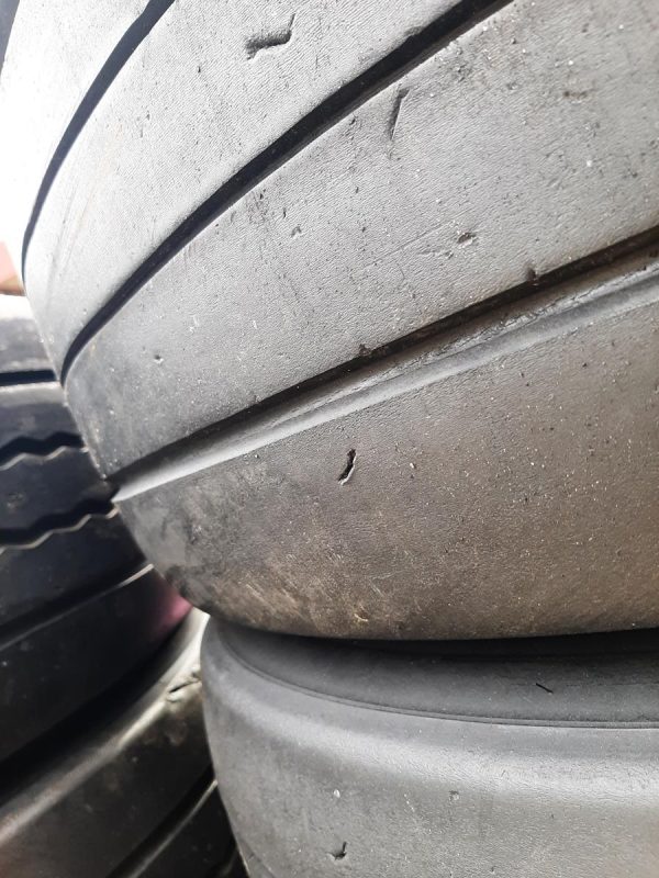 2x Opona używana ciężarowa 385/65R22.5 GOODYEAR MARATHON LHT II 250zł C2566 - obrazek 7