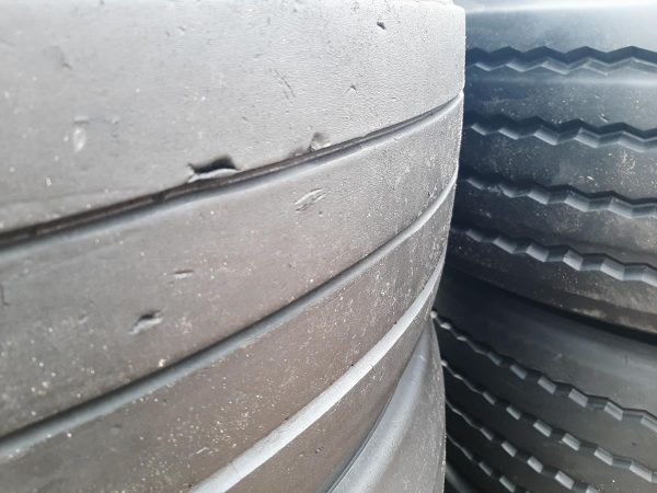 2x Opona używana ciężarowa 385/65R22.5 GOODYEAR MARATHON LHT II 250zł C2566 - obrazek 8