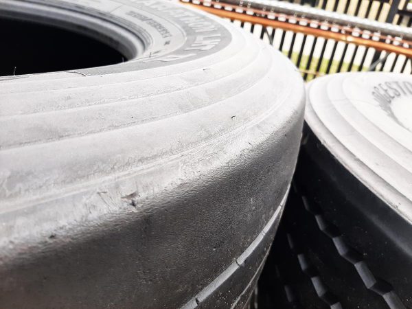 2x Opona używana ciężarowa 385/65R22.5 GOODYEAR MARATHON LHT II 250zł C2566 - obrazek 9