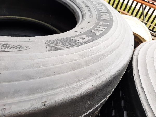 2x Opona używana ciężarowa 385/65R22.5 GOODYEAR MARATHON LHT II 250zł C2566 - obrazek 3