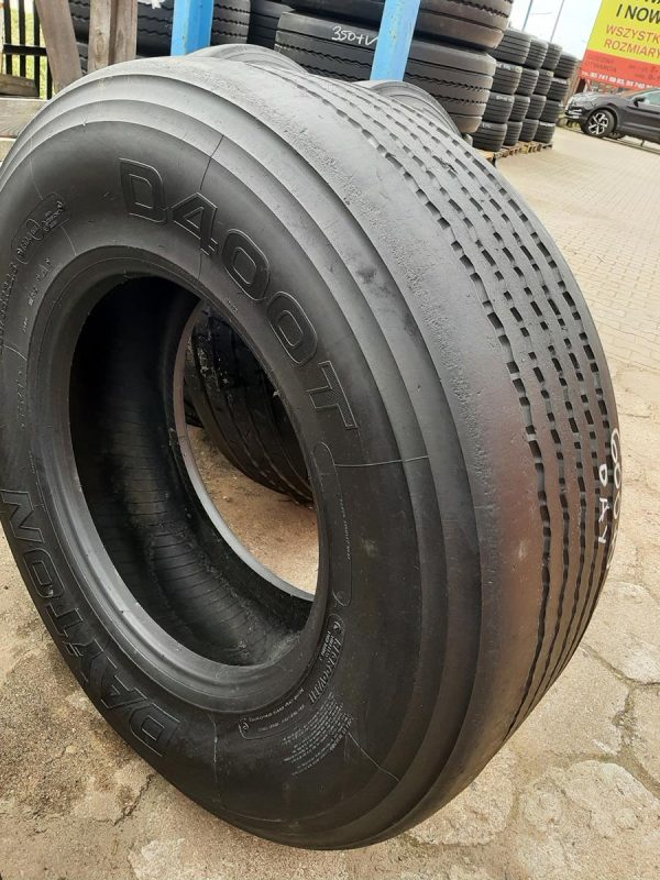 2x Opona używana ciężarowa 385/65R22.5 DAYTON D400 250zł C2567 - obrazek 11