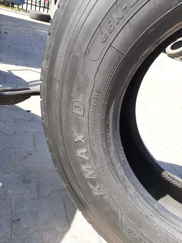 Opona używana ciężarowa 315/80R22.5 GOODYEAR K MAX D GEN-2; 600zł C2570 - obrazek 4
