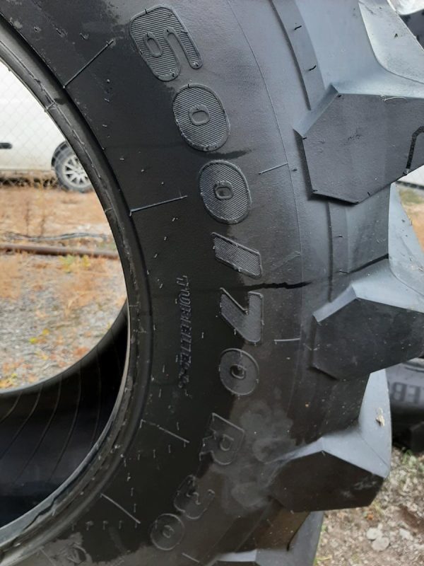 2x Opona używana rolnicza 600/70R30 TRELLEBORG TM900 3400zł W4577 - obrazek 3