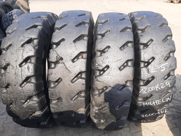 4x Opona używana przemysłowa 12.00R24 MICHELIN X MINED 2 1900zł W4581
