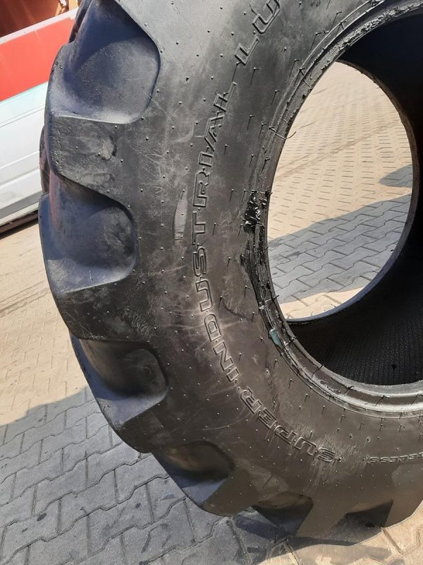 2x Opona używana przemysłowa 480/80-26 ;18.4-26 GALAXY SUPER INDUSTRIAL LUG 700zł W4285 - obrazek 9