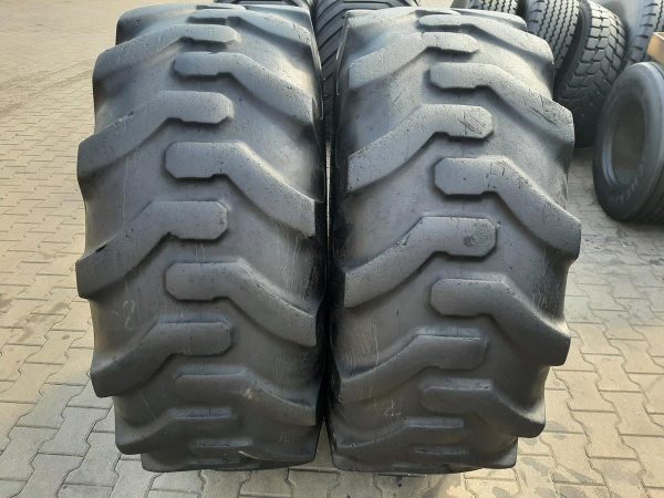 2x Opona używana przemysłowa 480/80-26 ;18.4-26 GALAXY SUPER INDUSTRIAL LUG 700zł W4285