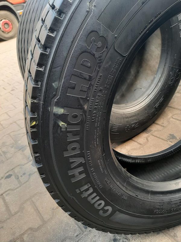 Opona używana ciężarowa 245/70R19.5 CONTINENTAL ONTI HYBRID HD3 400zł C2572 - obrazek 10