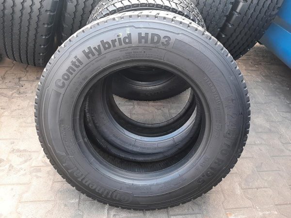 Opona używana ciężarowa 245/70R19.5 CONTINENTAL ONTI HYBRID HD3 400zł C2572 - obrazek 2