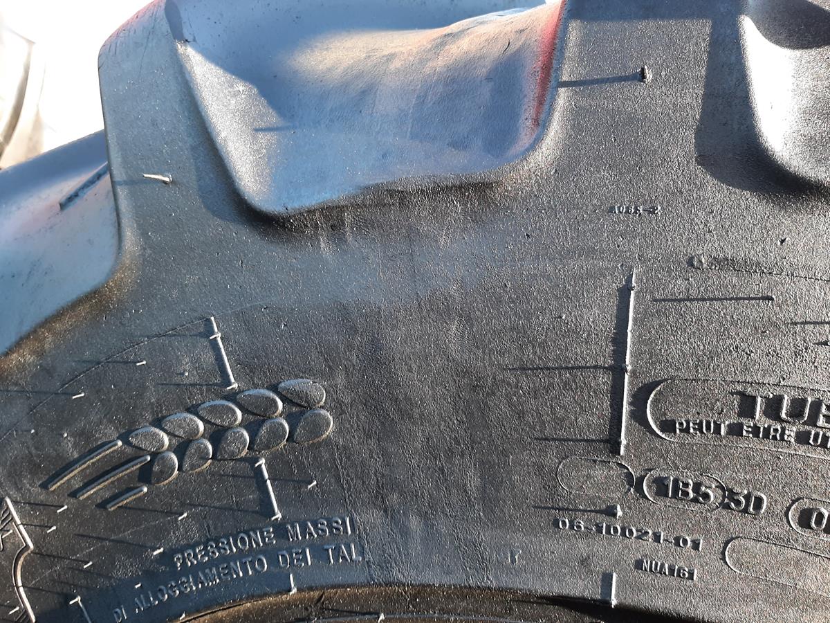 2x Opona używana rolnicza 340/85R24 13.6R24 KLEBER TRAKER 1000zł W4597 - obrazek 7