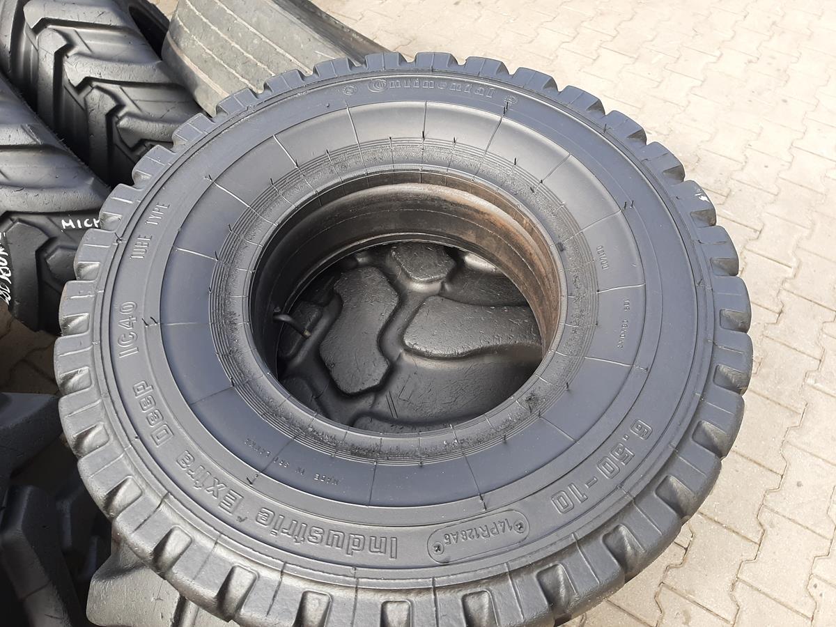 Opona używana przemysłowa 6.50-10 CONTINNTAL INDUSTRIAL EXTRA DEEP IC40 100zł W4616 - obrazek 10