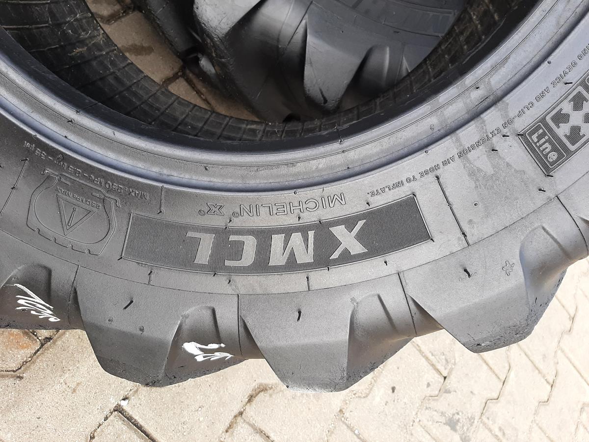 2x Opona używana przemysłowa 280/80R18 10.5/80R18 MICHELIN XMCL 700zł W4619 - obrazek 9