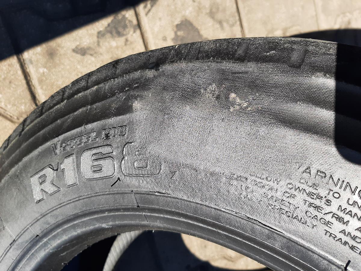 Opona używana ciężarowa 205/65R17.5 BRIDGESTONE R168 280zł C2588 - obrazek 8