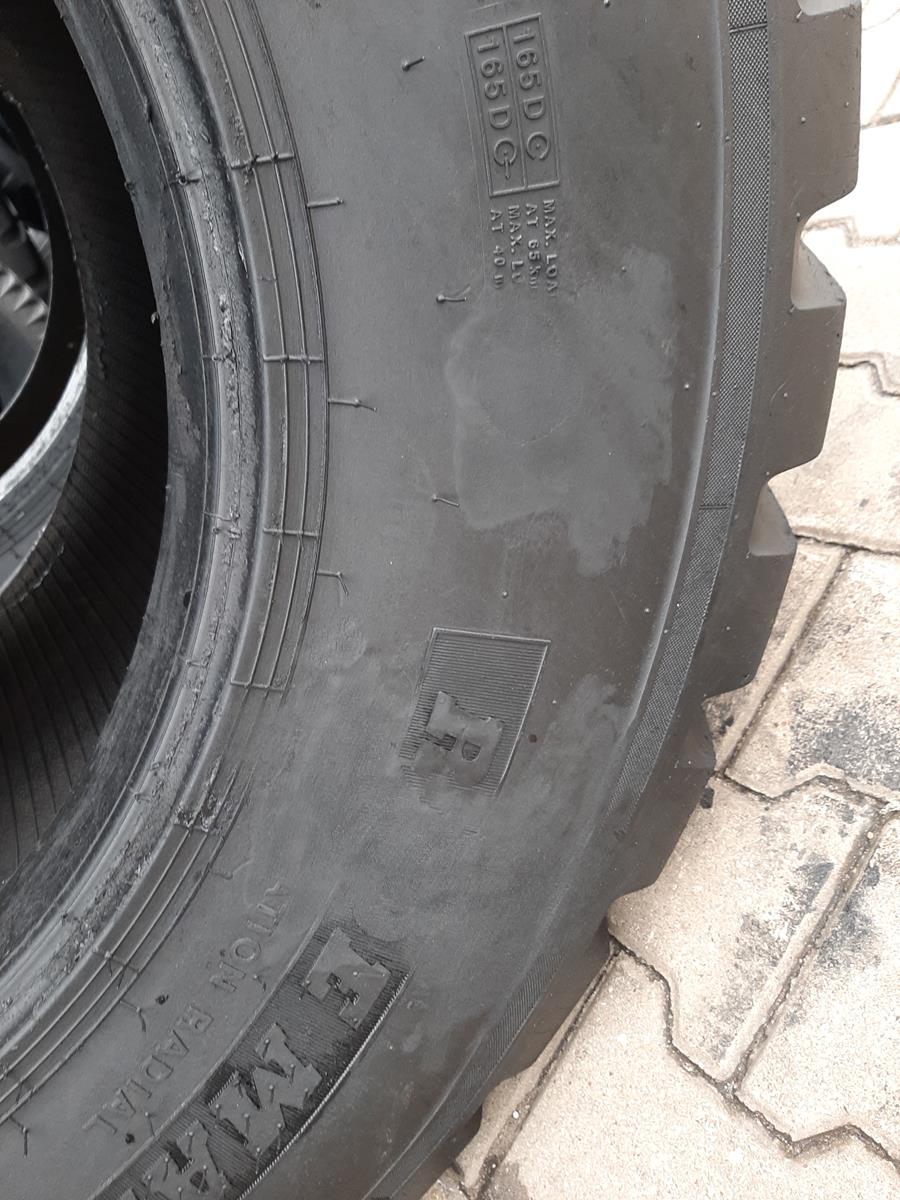 2x Opona używana rolnicza 600/55R26.5 BKT FL693 M 1900zł W4629 - obrazek 8